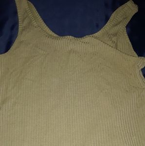 Green tank top